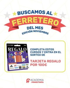 Academia de Ferretería Reto de Noviembre