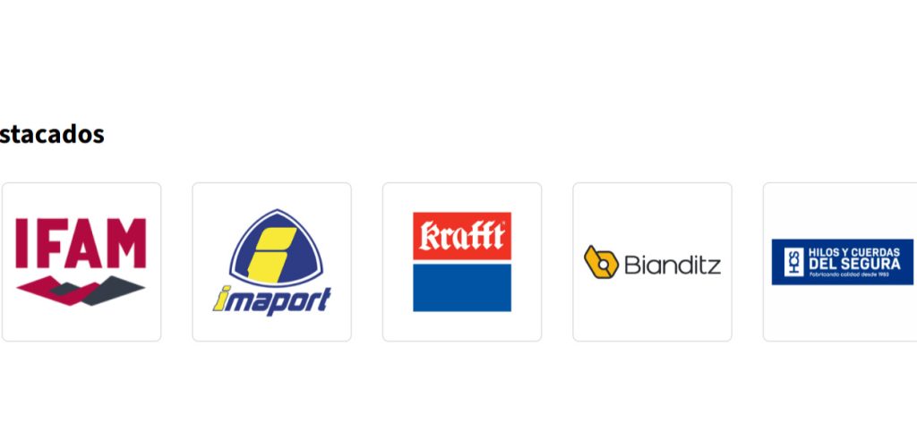 Área Privada Cecofersa proveedores destacados