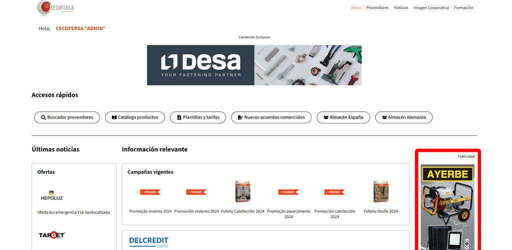 cecofersa-pantallazo-marca-intranet