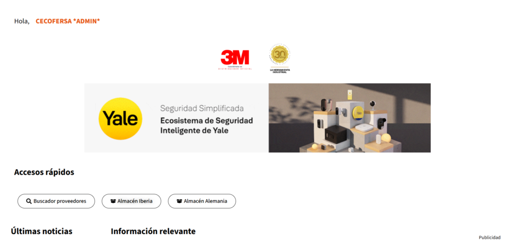 intranet banner principal